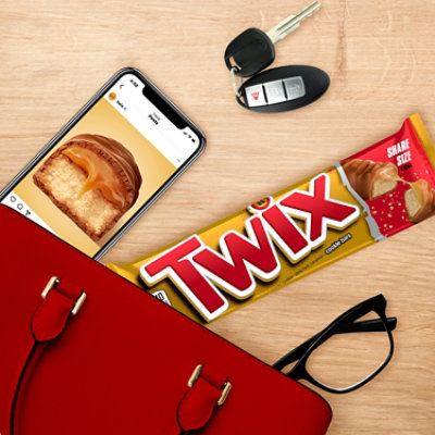 Twix Caramel Chocolate Candy Cookie Bar Sharing Size 3.02 Oz - Image 4