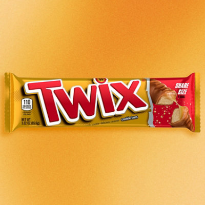 Twix Caramel Chocolate Candy Cookie Bar Sharing Size 3.02 Oz - Image 3