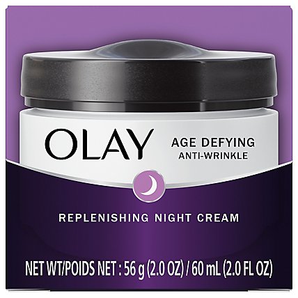Olay Age Defying Night Cream Anti Wrinkle - 2 Oz - Image 2