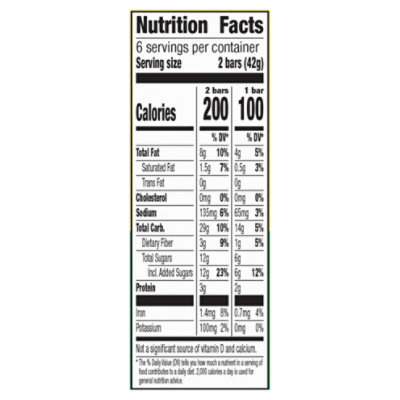 Nature Valley Granola Bars Crunchy Oats n Dark Chocolate - 6-1.49 Oz - Image 4