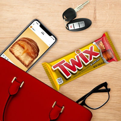 Twix Caramel Full Size Chocolate Cookie Bar 1.79 Oz - Image 4