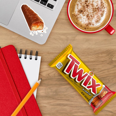 Twix Caramel Full Size Chocolate Cookie Bar 1.79 Oz - Image 5