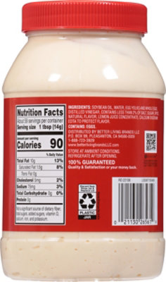 Value Corner Mayonnaise - 30 Fl. Oz. - Image 6