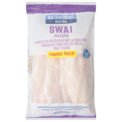 waterfront BISTRO Swai Fillets Boneless & Skinless - 32 Oz