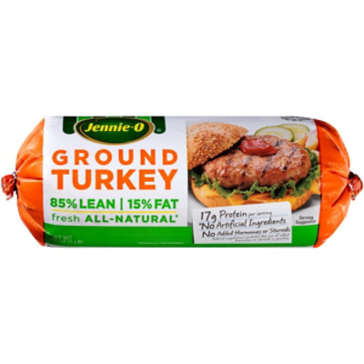 Jennie-O 85% Lean Turkey Ground Chub Fresh - 16 Oz - Image 1