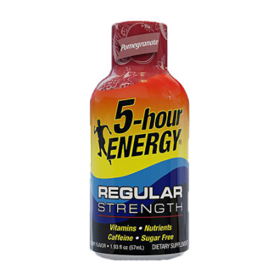 5-hour ENERGY Pomegranate Regular Strength Shot - 1.93 Fl. Oz.