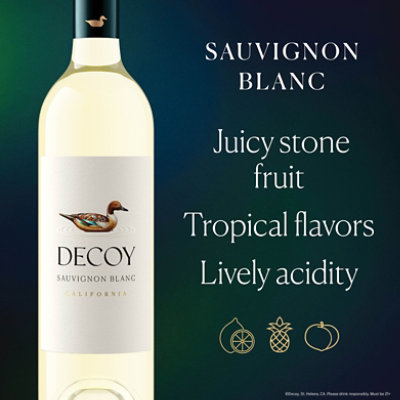 Decoy Sauvignon Blanc White Wine - 750 Ml - Image 3
