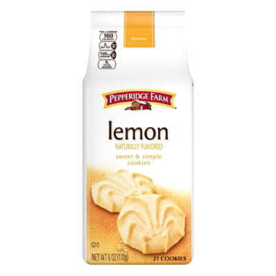 Pepperidge Farm Cookies Sweet & Simple Lemon - 6.0 Oz