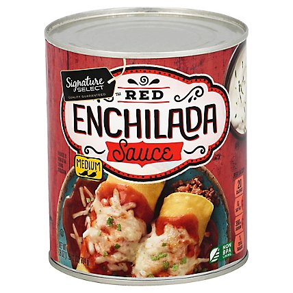 Signature SELECT Enchilada Sauce Red Medium Can - 28 Oz - Image 1