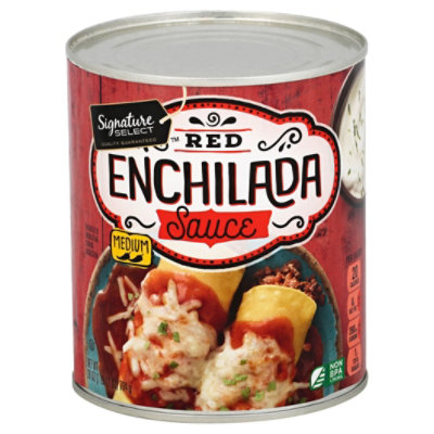 Signature SELECT Red Medium Enchilada Sauce Can - 28 Oz - Image 1