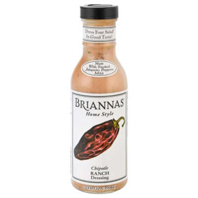 BRIANNAS Dressing Home Style Cheddar Chipotle - 12 Fl. Oz. - Image 3