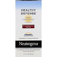 Neutrogena Healthy Defense Daily Moisturizer With Sunscreen Broad Spectrum SPF 50 - 1.7 Fl. Oz. - Image 2