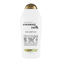 OGX Nourishing Plus Coconut Milk Moisturizing Hair Shampoo - 25.4 Fl. Oz. - Image 2