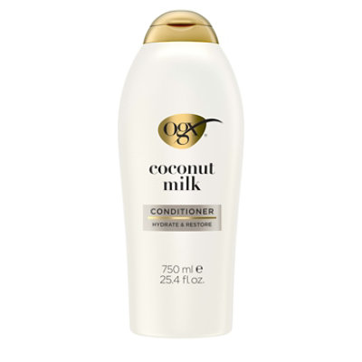 OGX Salon Size Nourishing + Coconut Milk Conditioner - 25.4 Fl. Oz. - Image 1