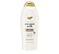 OGX Nourishing Plus Coconut Milk Moisturizing Hair Conditioner - 25.4 Fl. Oz.