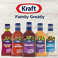 Kraft Balsamic Vinaigrette Salad Dressing Bottle - 16 Fl. Oz. - Image 8