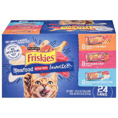 Friskies Variety Pack Wet Cat Food - 24-5.5 Oz - Image 4