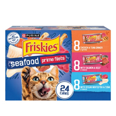 Friskies Variety Pack Wet Cat Food - 24-5.5 Oz - Image 1