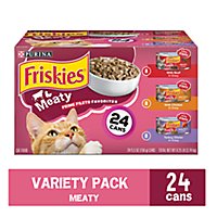 Friskies Cat Food Prime Filets Meaty Favorites Box - 24-5.5 Oz - Image 1