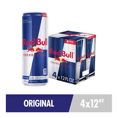 Red Bull Energy Drink 114mg Caffeine - 4-12 Fl. Oz.