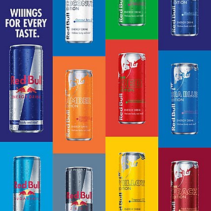 Red Bull Energy Drink - 4-12 Fl. Oz. - Image 6