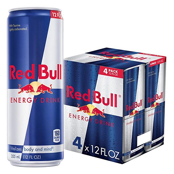 Red Bull Energy Drink - 4-12 Fl. Oz.