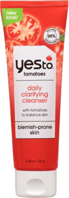 Yes To Tomatoes Trouble Free Facial Wash - 3.38 Fl. Oz. - Image 2