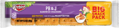 Keebler Crackers Sandwich Toast & Peanut Butter And Jelly - 12-1.8 Oz - Image 2