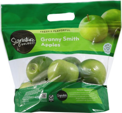Signature SELECT/FARMS Granny Smith Apples Prepacked Bag - 3 Lb - Image 3
