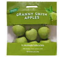 Signature Farms Granny Smith Apples Prepacked Bag - 3 Lb