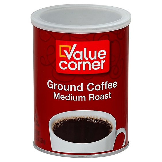 Value Corner Coffee Ground Medium Roast - 11.5 Oz