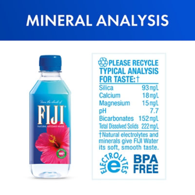 FIJI Natural Artesian Bottled Water - 6-11.15 Fl. Oz. - Image 5