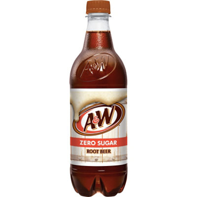 A&W Zero Sugar Root Beer Soda Bottles - 6-0.5 Liter - Image 5