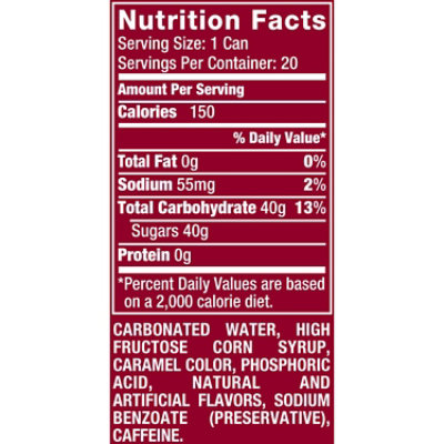 Dr Pepper Soda Cans - 20-12 Fl. Oz. - Image 4