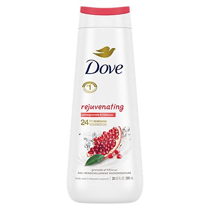 Dove Rejuvenating Pomegranate and Hibiscus Body Wash - 20 Oz - Image 2
