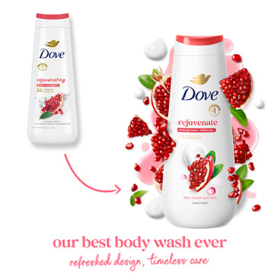 Dove Rejuvenating Pomegranate and Hibiscus Body Wash - 20 Oz - Image 5