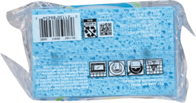 Signature SELECT No Scratch Multi Purpose Scrubber Sponges Handy Size - 3 Count - Image 3