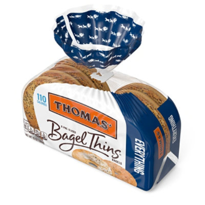 Thomas' Everything Bagel Thins - 13 Oz - Image 4