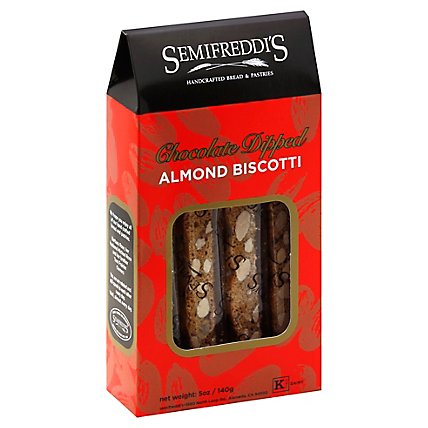 Semifreddis Chocolate Dipped Almond Biscotti - 1-5 Oz - Image 1
