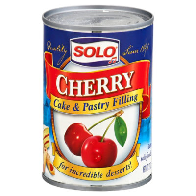 SOLO Cake & Pastry Filling Cherry - 12 Oz - Image 1