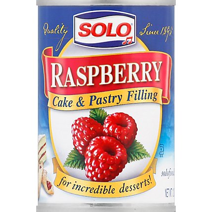 SOLO Cake & Pastry Filling Raspberry - 12 Oz - Image 2
