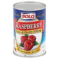SOLO Cake & Pastry Filling Raspberry - 12 Oz - Image 1