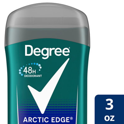 Degree For Men Fresh Deodorant 48 Hour Stick Arctic Edge Tube - 3 Oz