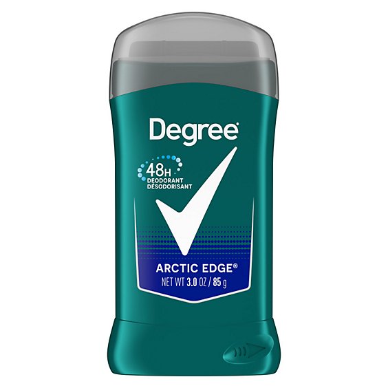 Degree For Men Fresh Deodorant 48 Hour Stick Arctic Edge Tube - 3 Oz