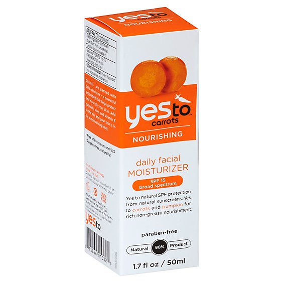 Yes To Carrots Day Moisturizer With SPF 15 - 1.7 Fl. Oz.
