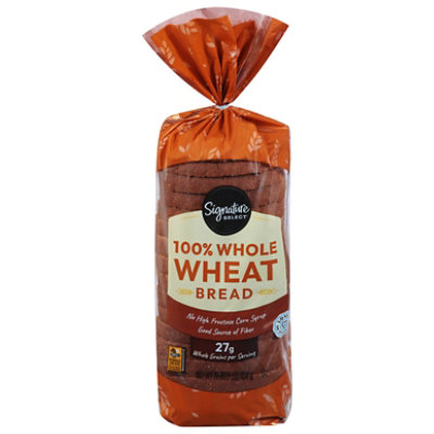 Signature SELECT Bread 100% Whole Wheat - 16 Oz - Image 3