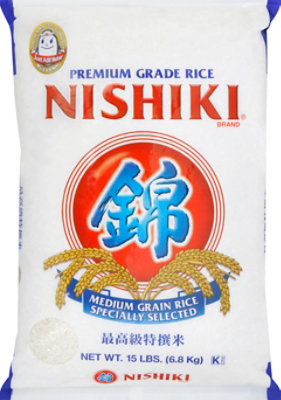 Nishiki Rice Medium Grain - 15 Lb - Image 2