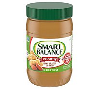Smart Balance Peanut Butter Spread Creamy Natural Rich Roast - 16 Oz