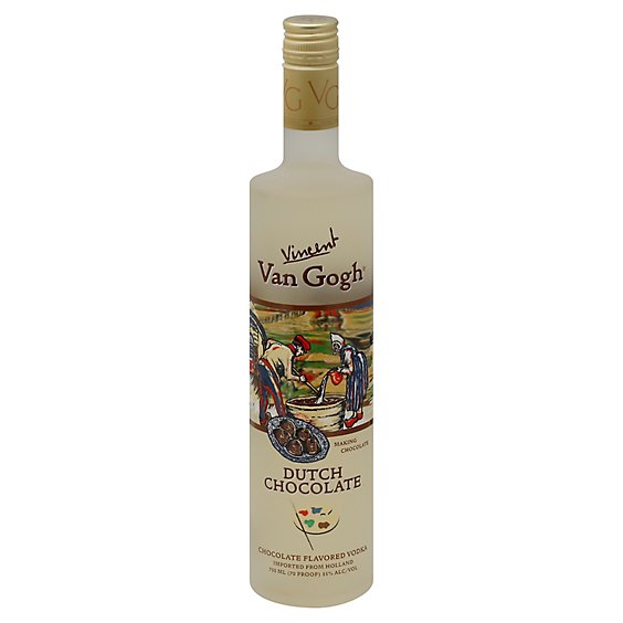 Vincent Van Gogh Vodka Dutch Chocolate - 750 Ml