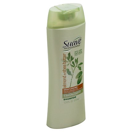 Suave Professionals Shampoo Moisturizing Almond + Shea Butter - 12.6 Fl. Oz. - Image 1